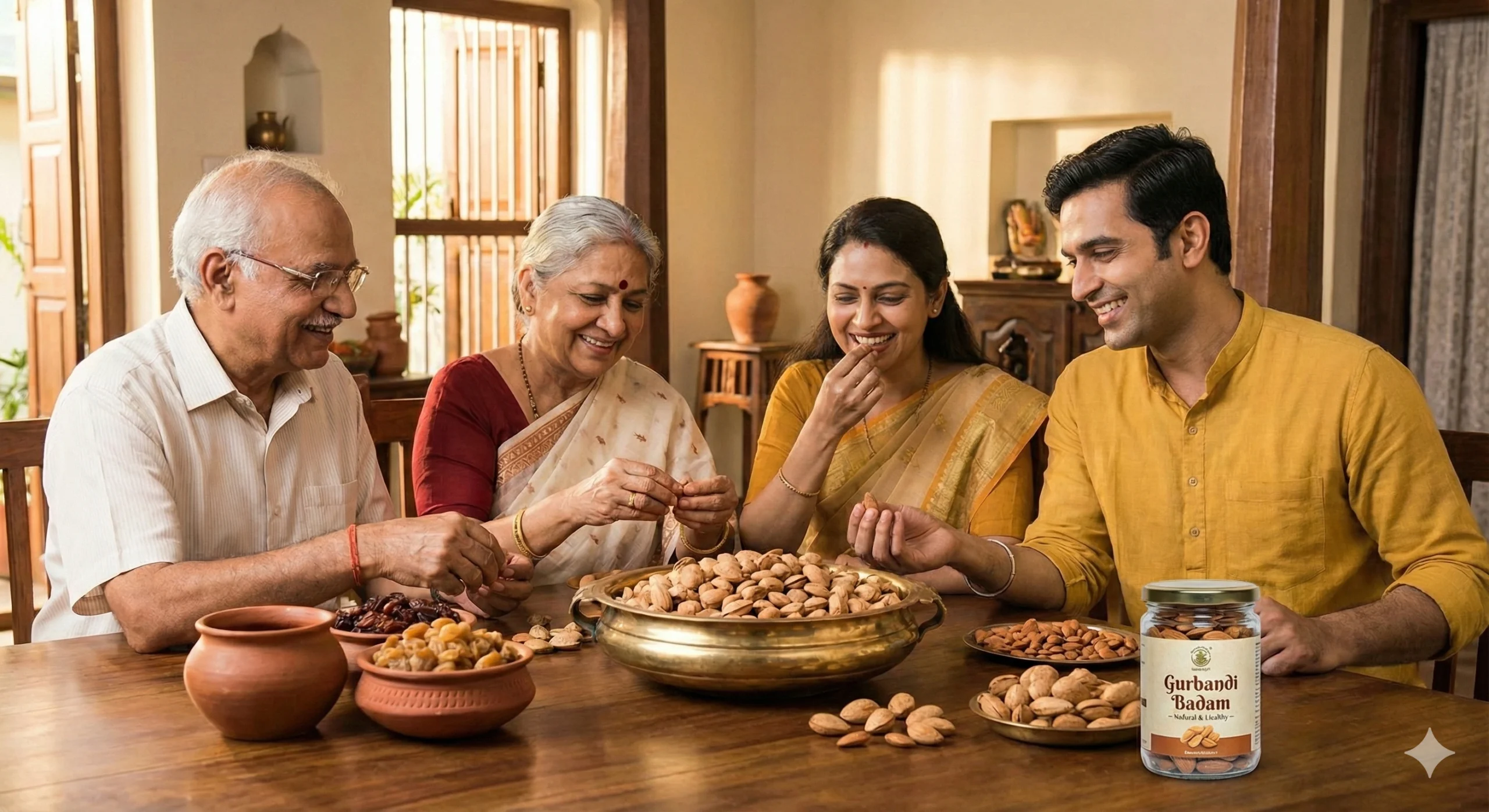 Gurbandi Badam identification guide image