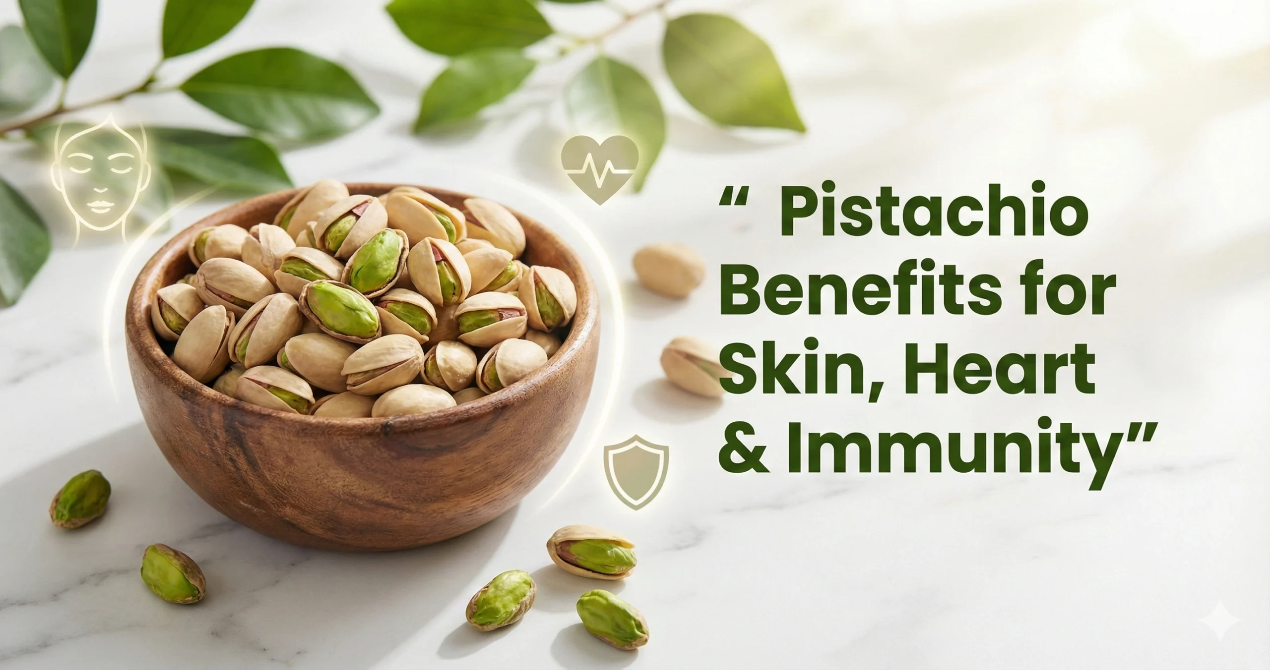 Pistachio benefits for skin glow, heart health and immunity